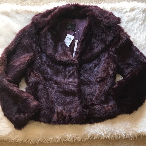 Love Tree Faux Fur Coat - Picture 9 of 14